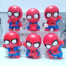 Homem Aranha Pitada Squeeze Recuperação Lenta PU Alívio Do Estresse Brinquedo Artefato Na Moda Jogar Ornamento De Mesa
