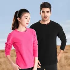 Outono inverno quente jaqueta de lã masculina ao ar livre camisa de lã feminina velo ciclismo camisa respirável velo de