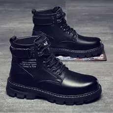 Martin botas masculinas 2023 novo estilo de inverno sapatos masculinos versão coreana na moda botas de lã de lã All-Matc