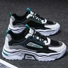 Sapatos masculinos 2025 novo estilo verão All-Match pai sapatos masculinos sapatos esportivos casuais adolescentes tênis