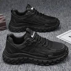 Seguro de trabalho sapatos masculinos outono esportes trabalho de sola grossa sapatos na moda verão canteiro de obras tr