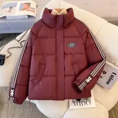 Jaqueta acolchoada feminina 2025 novo estilo jaqueta acolchoada de inverno jaqueta acolchoada estilo curto moda High-End