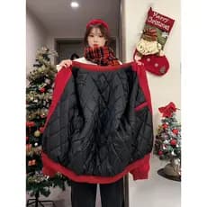 Bomber bombardeiro jaqueta para baixo jaqueta masculina inverno acolchoado jaqueta americana jaqueta curta gola uniforme