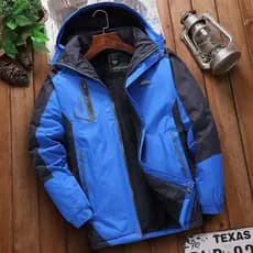 Novo estilo à prova de vento impermeável algodão acolchoado jaqueta masculina velo-acolchoado engrossado inverno algodão