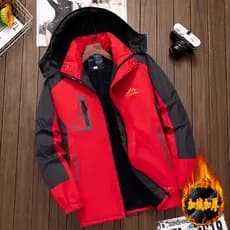 Macacão jaquetas masculinas na moda forro de lã engrossado jaqueta de inverno jaqueta acolchoada masculina à prova de ve