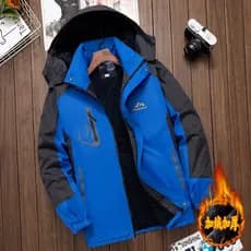 Jaqueta masculina à prova de vento à prova de chuva jaqueta de algodão quente roupas de proteção do trabalho