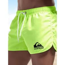 Calças de praia masculinas shorts QUIKSILVER Fitness calças esportivas masculinas de três pontos pele de pêssego velo Su