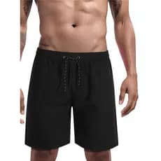 Shorts curtos masculinos verão calças cortadas homens doces cor praia calças soltas estilo fino de secagem rápida calças