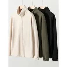 Jaqueta de lã austríaca grossa masculina, jaqueta de inverno, forro de lã masculina, lã quente, combinação interna