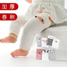 Bebê Leggings meias meias engrossadas outono inverno joelheiras perna cobre bebê recém-nascido meias sobre o joelho quen