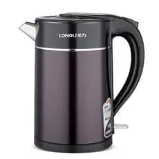 Longli LL-8815 Chaleira Elétrica Doméstica 304 Aço Inoxidável Anti-escaldante Desligamento Totalmente Automático 2L Chal