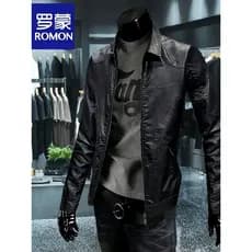 Lomon High-End Haining jaqueta de couro masculina 2025 primavera outono novo estilo jaqueta masculina rufião bonito jaqu