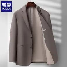Lomon blazer masculino primavera novo estilo de negócios Casual terno não-ferro Anti-rugas único blazer topo única peça