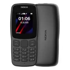 Nokia 106 Celular Simples com Dual Chip e Tela Grande para Idosos