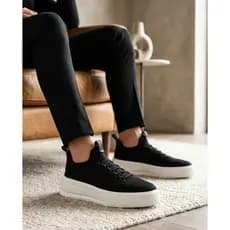 Tênis Knit Masculino Sem Cadarço De Elástico Da Moda Homem Sapatênis