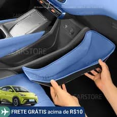 Para BYD Dolphin Mini, Bolso de Armazenamento Inferior para Console Central, Cor Original do Carro, Resistente a Arranhõ