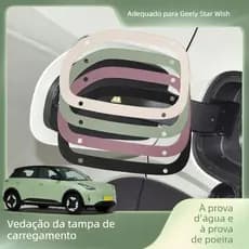Anel de Vedação de Silicone para Porta de Carregamento Geely EX2 Pro/Geome EV EX2 ENB1