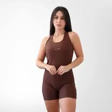 Macaquinho Feminino Academia Poliamida Roupa Feminina Fitness