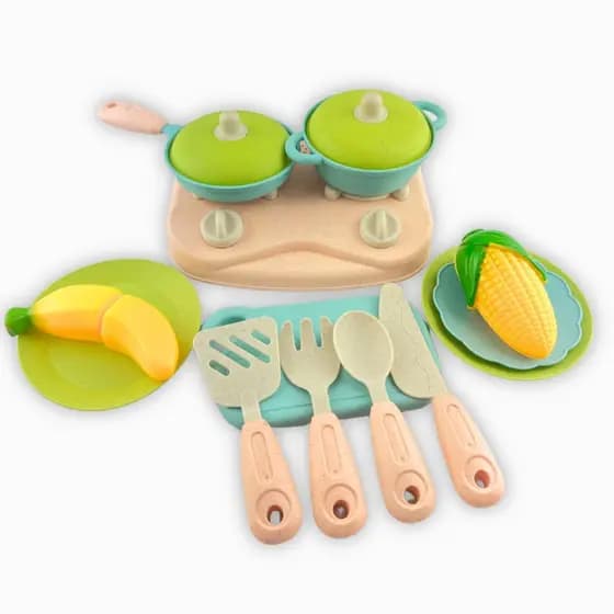 Brinquedo Ecológico Cozinha Infantil Frutinhas Velcro Dinâmico Kids Lúdico Aprendizado Sensorial Cortar Alimentos