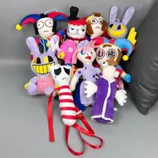 Incrível Brinquedo de Pelúcia Palhaço do Circo Digital Cyber, Presente Criativo para Crianças, Decoração HDIN