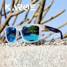Óculos de Sol Polarizados Unissex KAROS, adequados para pesca ao ar livre, condução, viagens e festas, com proteção UV40