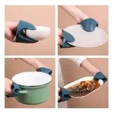 Luva Proteção Silicone Térmica Pegar Panelas Cozinha Forno