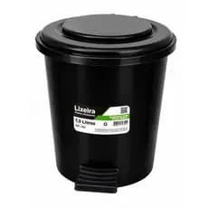 LIXEIRA BANHEIRO COM PEDAL 7,5 LITROS REFORÇADA PRÁTICA TAMPA VEDADA ANTI ODOR LIXEIRA COZINHA ESCRITÓRIO BANHEIRO GOLD