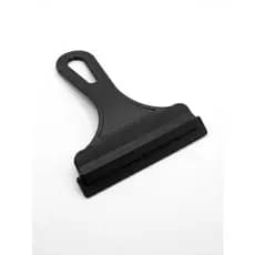 Rodo de Pia Multiuso 16cm Plástico Resistente para Limpeza de pia e Bancada, Vidros e Cozinha Preto