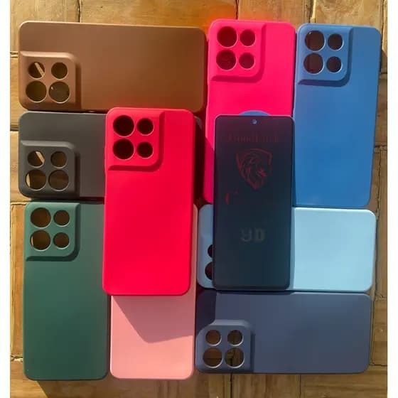Capa Capinha Moto G15 / G17 / G36 Aveludada + Película Privacidade Cerâmica ou 3D vidro