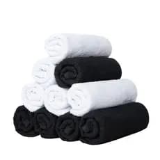 Kit 10 Toalhas de Salão de Beleza Jaspi - 100% Algodão - Majo Home.