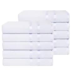 Kit 10 Toalhas De Banho Hotel, Pousada, Hostel 100% Algodão - Linha Lyra.