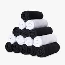 Kit 20 Toalhas de Salão de Beleza Jaspi - 100% Algodão - Majo Home