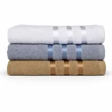 Kit 3 Toalhas De Banho Deserto - 100% algodão - Majo Home