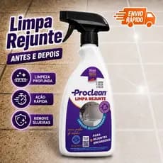 Limpa Rejunte Encardido Sujo Azulejo Manchado Piso Mofo Sem Esforço Proclean 500ml Banheiro Cozinha