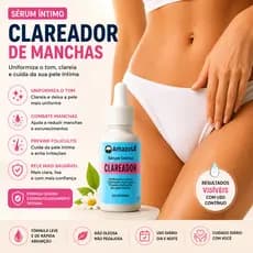 Serum clareador de manchas virilhas e axilas Amazolé 30ml