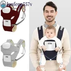 Mochila Porta-Bebês LANFENG , Suporte Ergonômico Para Cabeça , Banco De Cintura Infantil De Malha Respirável