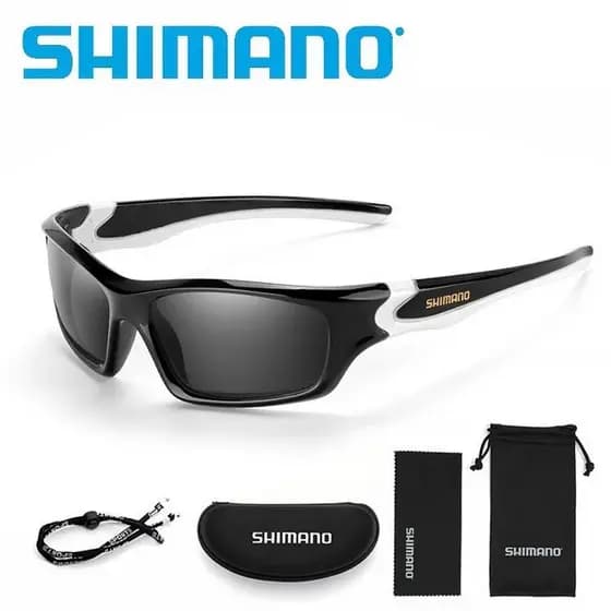 SHIMANO óculos de pesca polarizados Anti-reflexo HD óculos de sol isca Taiwan pesca esportes guarda-sol 5533