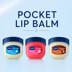 Bálsamo Labial Para Terapia De Vaselina 7g/Original/Lábios Rosados/Manteiga De Cacau