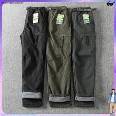 Exportado Para A Alemanha , À Prova De Vento D'água , Forro De Lã Uso Externo , Calças softshell Casuais .