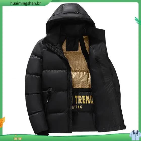 Jaqueta acolchoada de inverno grossa acolchoada jaqueta masculina novo estilo na moda jaqueta Casual juventude jaqueta n