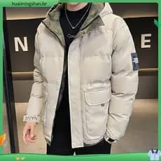 Jaqueta acolchoada de inverno grossa acolchoada jaqueta masculina novo estilo na moda jaqueta Casual juventude jaqueta n