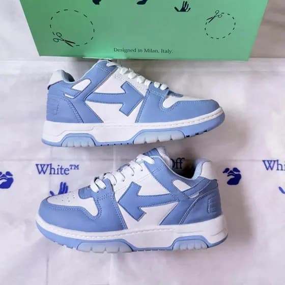 Tenis Off White Azul Unissex Lançamento 2026 HICKSTORE