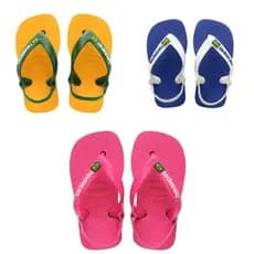 CHINELO SANDALIA HAVAIANAS BABY KIDS BRASIL LOGO ORIGINAL ENVIO FULL