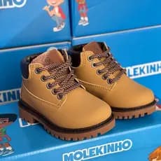 Bota botinha coturno infantil baby caterggate menino