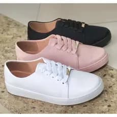 Tênis Feminino Tipo Moleca Casual Conforto Estiloso