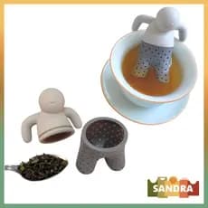Clink Difusor De Chá Prático Reutilizável Boneco De Silicone Mergulhador