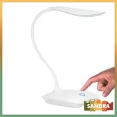 Luminária De Mesa Led  Sem Fio Recarregável Abajur Cama Touch