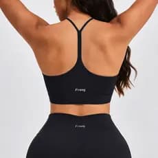 Sutiã Esportivo Top Feminino Academia Yoga Bojo Removível Costas em Y Alças Ajustáveis Dia a Dia