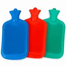 Bolsa Agua Quente Fria Térmica Borracha 2L Litros Compressa Gelo Dor Cólica Dores Sinusite