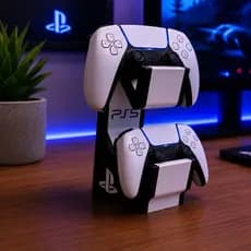Suporte de Controle PS5 - Porta Controle PS5 - Suporte Duplo